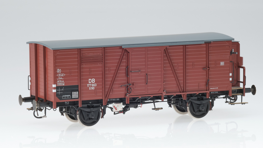 Dingler/ Lokladen "G90" DB Ep.IIIb gedeckter Güterwagen